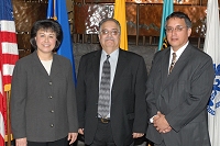 Dr. Yvette Roubideaux, Emilio Mola, IHS Employee
